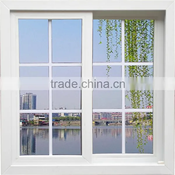 PVC Sliding Window, PVC Profile Glass Sliding Window