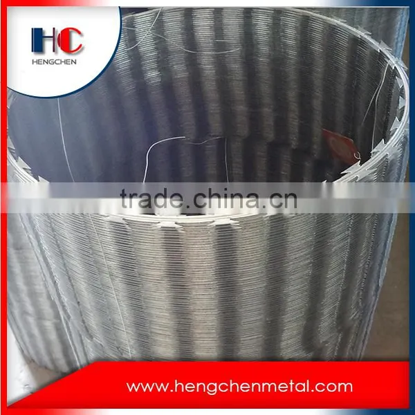 Manufacturer Electric Galvanized Barbed Razor Wire photo-2