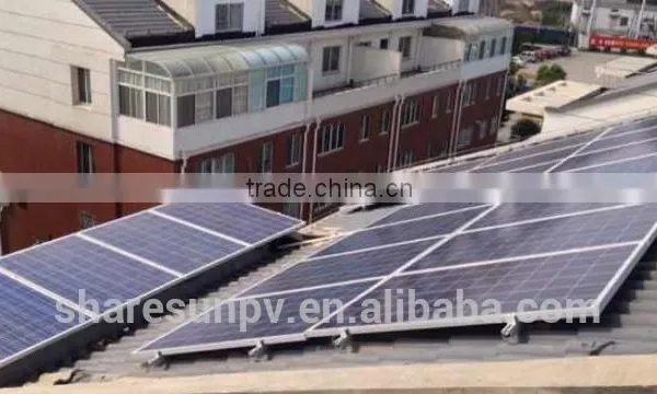 Solar Panel Mounts Rack for Pitched Roof Structure