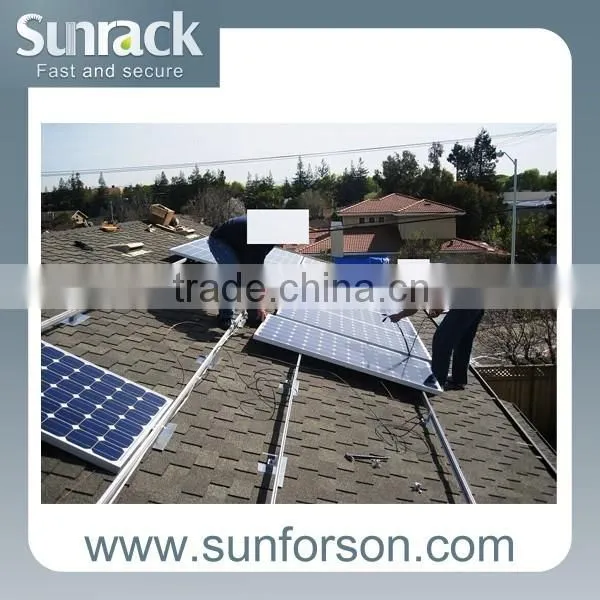 Sunrack Solar Panel Mounting Bracket pv Mount Structure Support for Home Solar photo-2