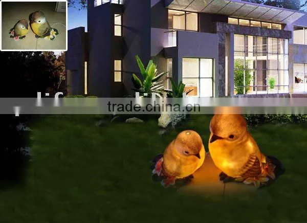 LED Garden Bird Lamp
