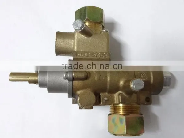 Brass Safety Emergency Shut-off Gas Automatic Valve With Pilot Port for Kitchen Equipment photo-5