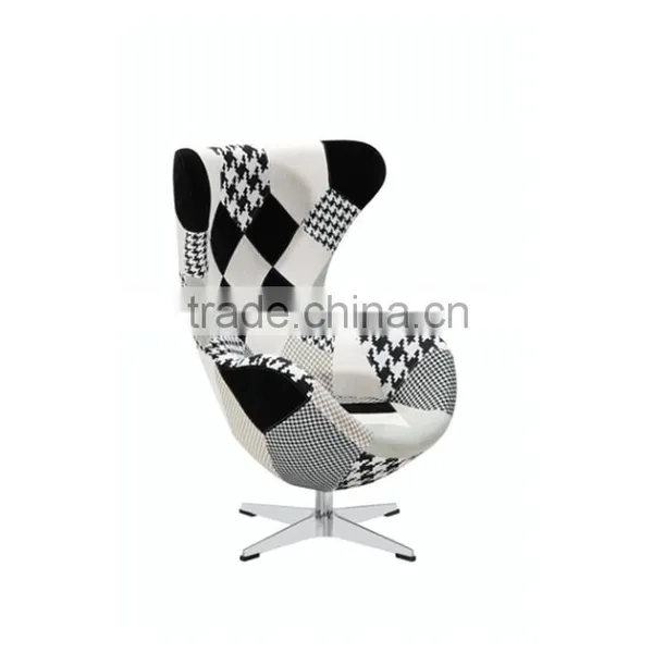 Patchwork Cheap Egg Chair Waiting Room Chairs photo-4