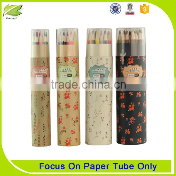 China Logo Printed Cylinder Paper Tube for Pen photo-2