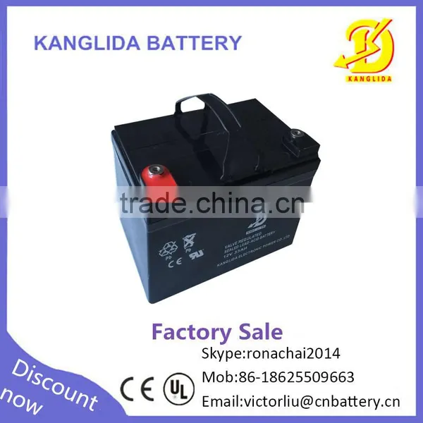 Kanglida 12v33ah Free Seald Gel Battery Ups Batteries photo-5