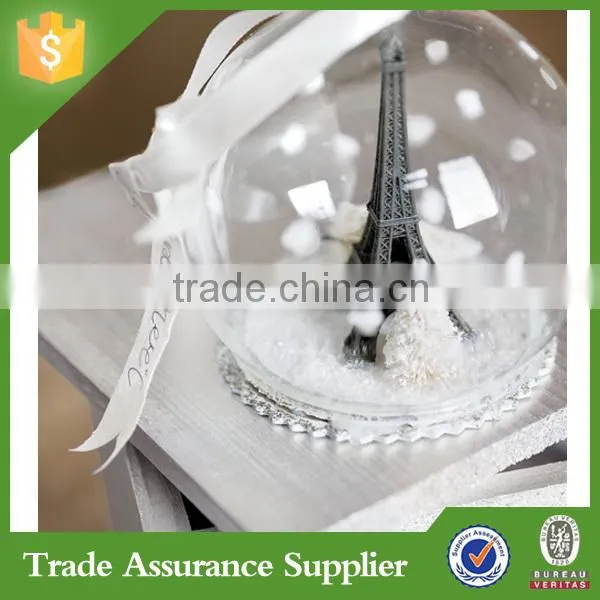 Paris France Eiffel Tower Snow Globe 65mm photo-2