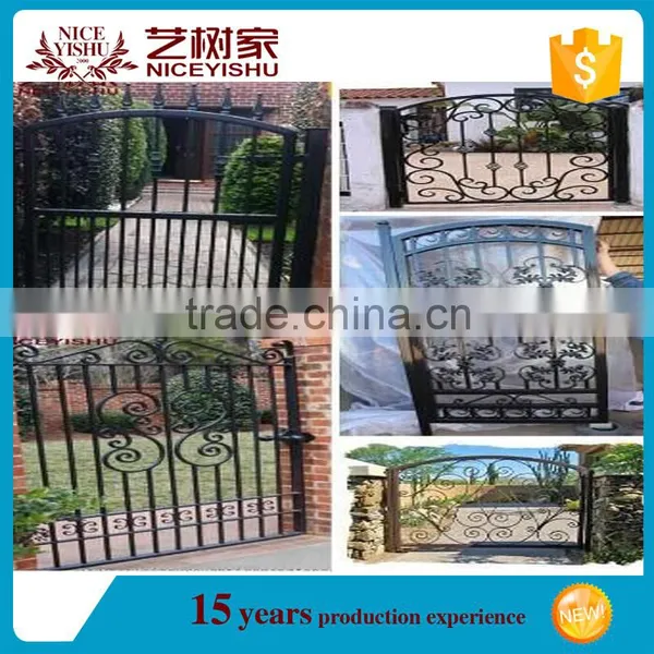 2016 New Style Apartment Door Design, Luxurious Main Gate Design Home, Iron Pipe Gate Design on .com photo-5