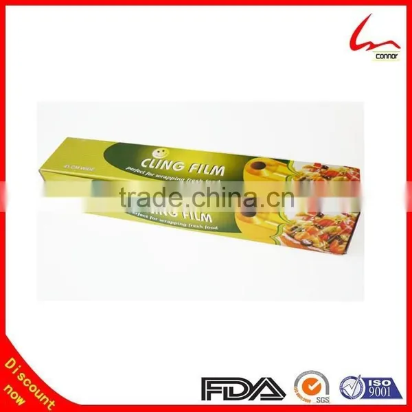 Keep Food Fresh Plastic Wrap / Pvc Cling Film for Food Grade / Soft Food Wrapping photo-2