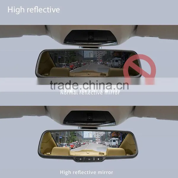 Android 5 Inch Rearview Mirror+GPS Navigation+Full HD 1080P DVR+Bluetooth+WIFI+Back up Camera Display photo-3