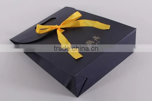 Custom Exquisite Wedding Gift Bags/ Wedding Gift Bags Handle/ Tote Paper Wedding Bag Wholesale photo-2