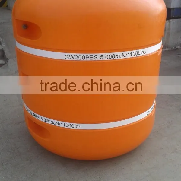 Dredging floats with PU filling