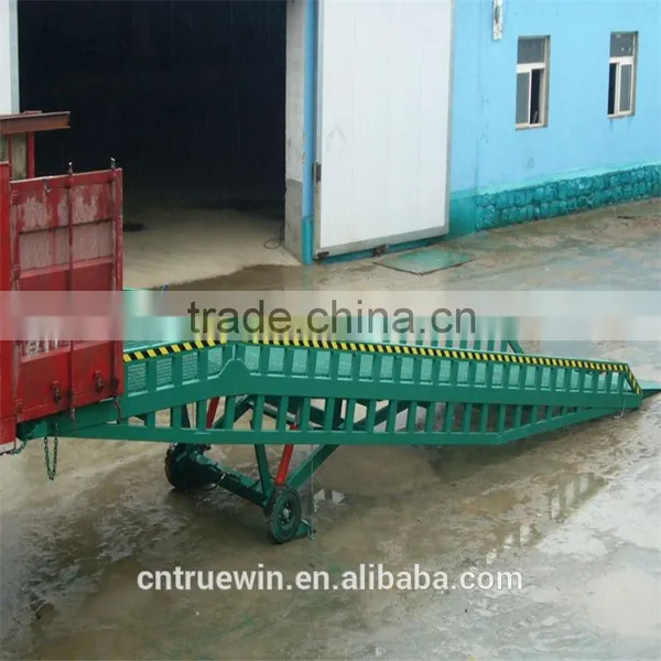 Inclined Platform Lift Hydraulic Dock Leveler /mobile Dock Ramp photo-3