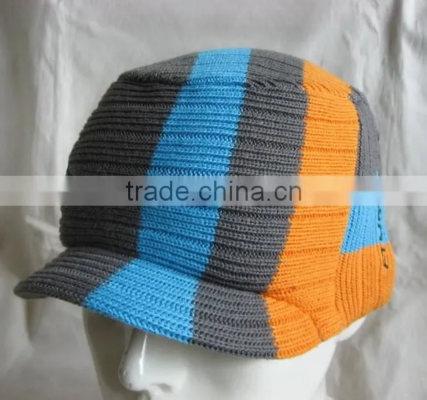 Hip Hop Crochet Captain America Beanie Hat photo-4