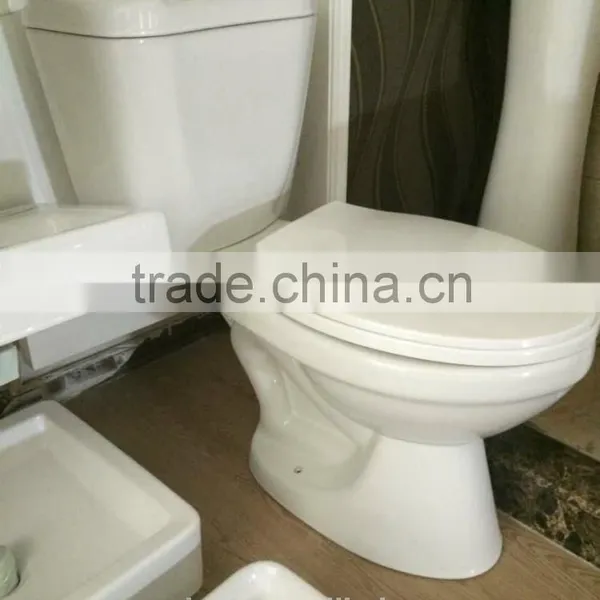 COCO 8001B Bathroom Ceramic Siphonic Two Piece Dominican Toilet photo-2