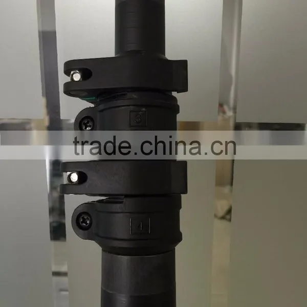 45ft,55ft,60ft,65ft,85ft High Strength Carbon Fiber Telescopic Pole With Patent Clamp