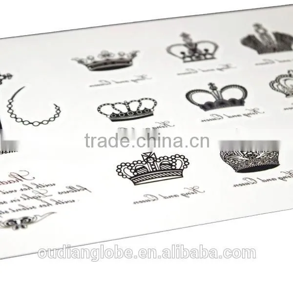 OEM Custom Temporary Tattoo Sticker For Man With Individual Polybag photo-6