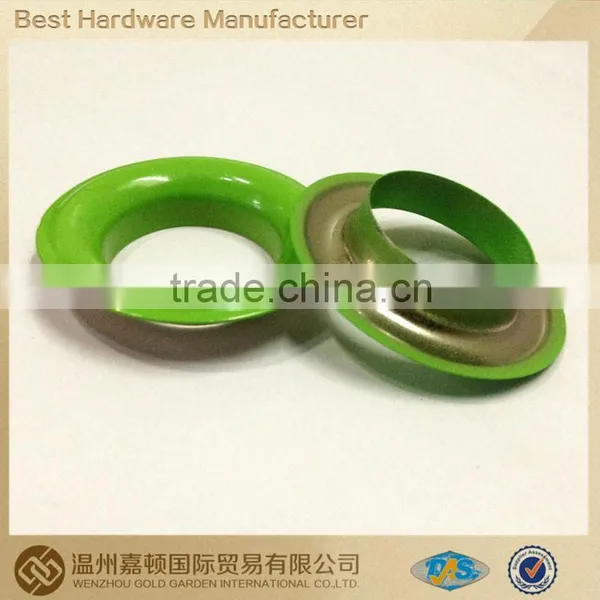 Metal Eyelets for luggage case box Inner.20mm brass eyelets , with colored painting