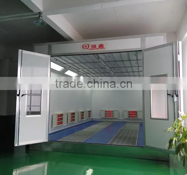 QX2000AB CE Certification Car Paint Booth For Sale With Infrared Lamps Drying Performance photo-2
