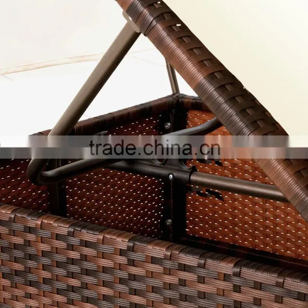 Vietnam Poly Rattan Sun Bed photo-4