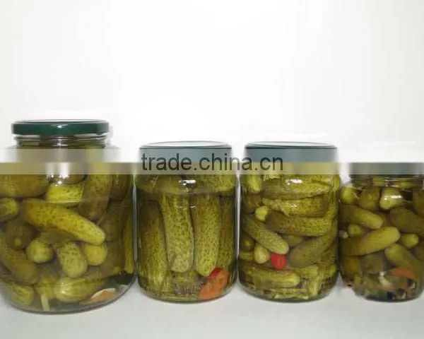 Pickled Cucumber, Cherry Tomato in Glass Jar 720ml, 1500ml