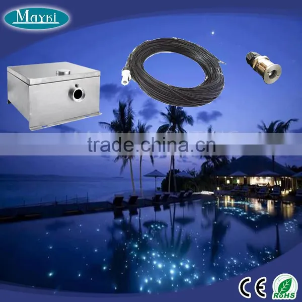 Fiber Optic Led Star for Pool Perimeter Light With Multi-string Side Light Cable and Fibre Optical Emitter photo-6