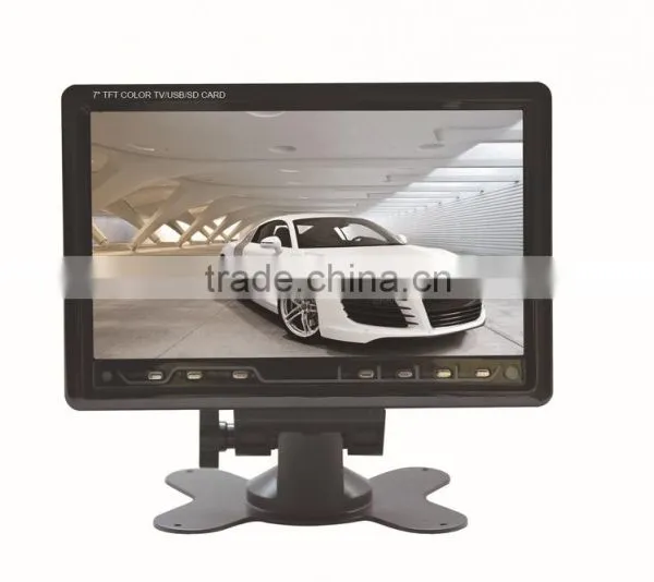 Best Selling 7inch Portable Color Television With USB/SD/FM/AV IN/AV OUT photo-2