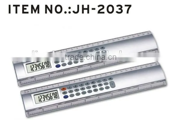Promotional Multi-functional 8 Digits Ruler Calculator With Magnifier photo-5