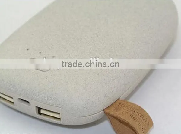 Hot Unique Stone Series Cobblestone Shape 10400mAh Power Bank ABS+Li-ion Battery Cells For IPhone For Samsung photo-2