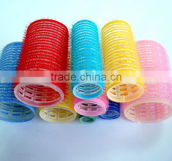 Wholesale Plastic Soft Foam Sponge Velcro Hair Roller for Salon photo-4