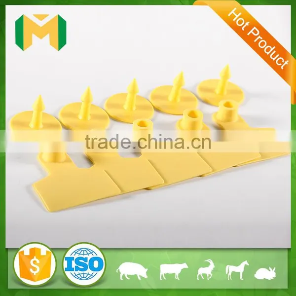 Pig Farming Equipment Plastic Ear Tags for Pigs