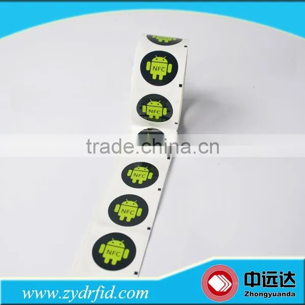 Round NTAG213 NFC Sticker Lable for NFC Mobile Phone photo-2