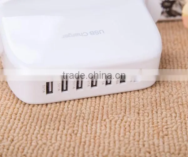Hot Sales 7 Ports USB Portable Socket for UK ,AU, US Standard photo-4