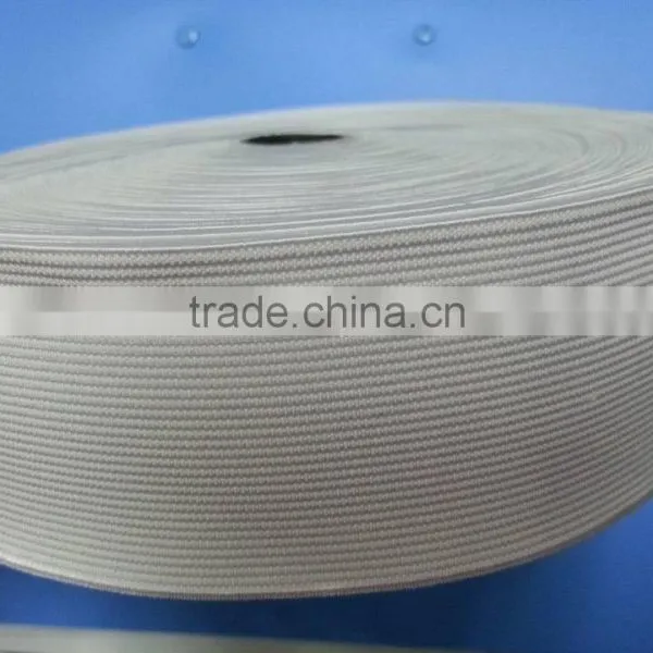 White Woven Elastic Tape photo-2