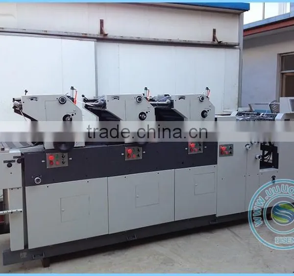Digital Control Industrial 3 Color Offset Printing Machine for Sale photo-3