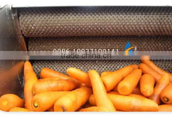 Industrial Vegetable Potato Carrot Taro Cassava Ginger Yam Root Washing and Peeling Washer Peeler Machine photo-6