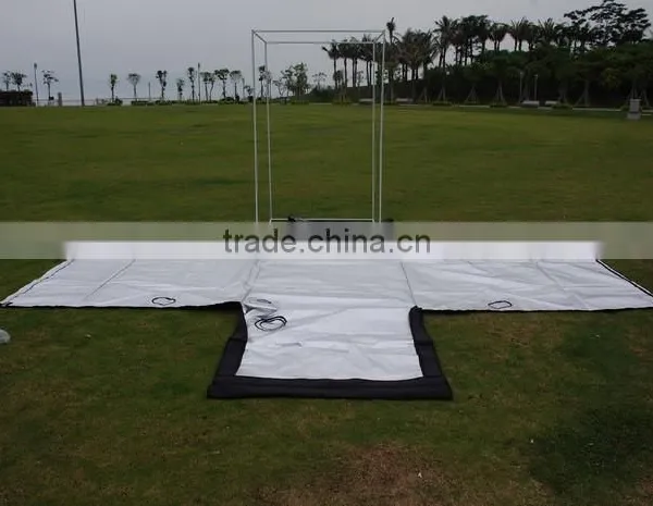 3.11'x3.11'x6.7'Rodent Proof Steel Powder Coated Pole Grow Tent Material photo-3