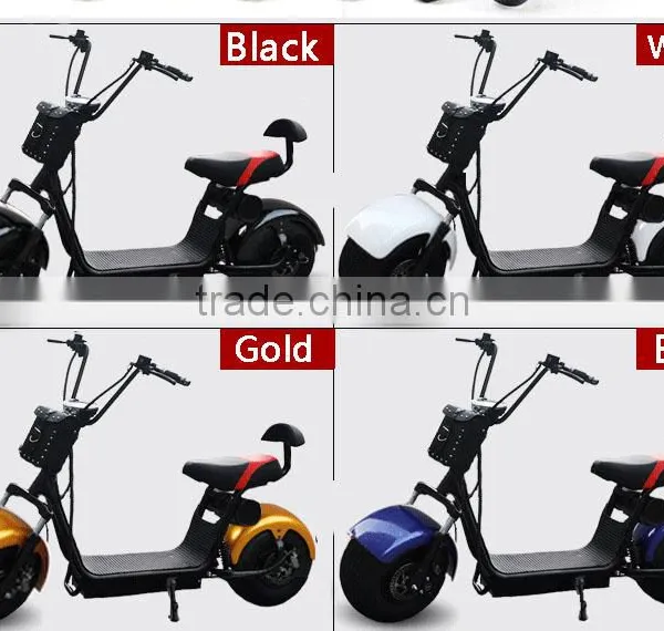 Leadway 60v 800w Harley Electric Scooter E-scooter Citycoco With Handle Bar(L16-08a) photo-6