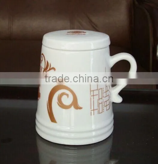 240ml Porcelain Coffee Cup With Handle Printed Coffee Cup photo-5