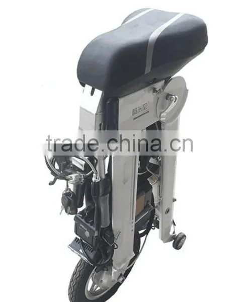 2017 New Design Mini Folding Electric Bicycle, 48V 250W Fold 12inch Electro Bike, China Cheap Electric Bicycle For Wholesale photo-4
