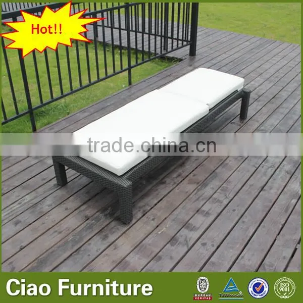 Space Saving Outdoor Furniture Stackable Outdoor Sun Lounger photo-3