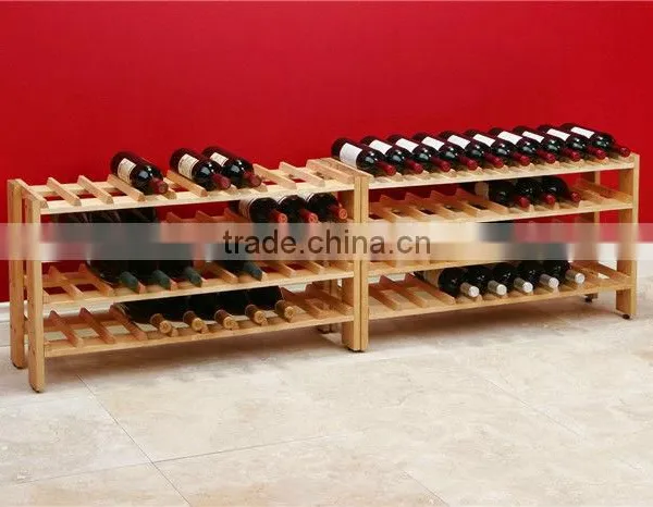 Solid Wooden Wine Rack for Home /Club photo-4