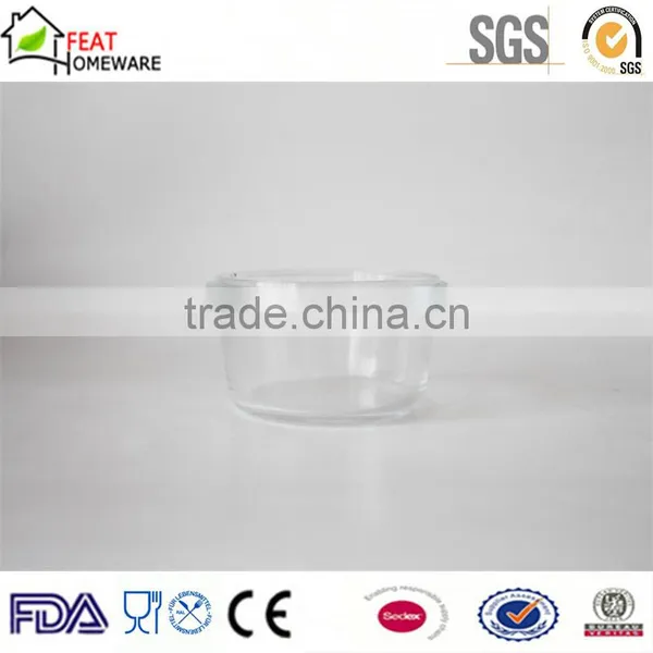 Cheap Wholesale High Borosilicate Glassware Glass Salad Bowl photo-2