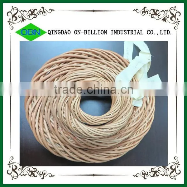Wholesale Manufacturer Customized Willow Wicker Wreath Artificial Flower Decoration Christmas Wreath photo-2