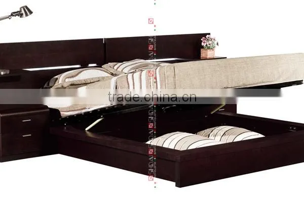 Pictures of Double Bed / Double Deck Bed / Pictures of Wood Double Bed B77 photo-2