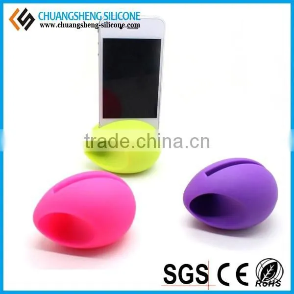 The Most Fashion Candy Color Silicone Phone Louder Speaker Wireless Accessory photo-4