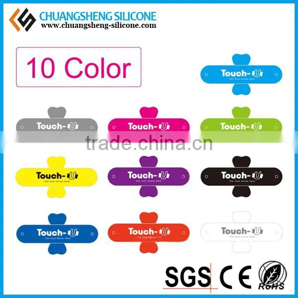 Practical Promotional Gift Sticky One Touch u Silicone Mobile Phone Stand photo-2