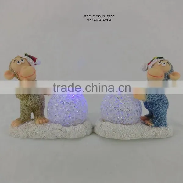 Resin Christmas Monkey Sculpture for 2016 photo-4