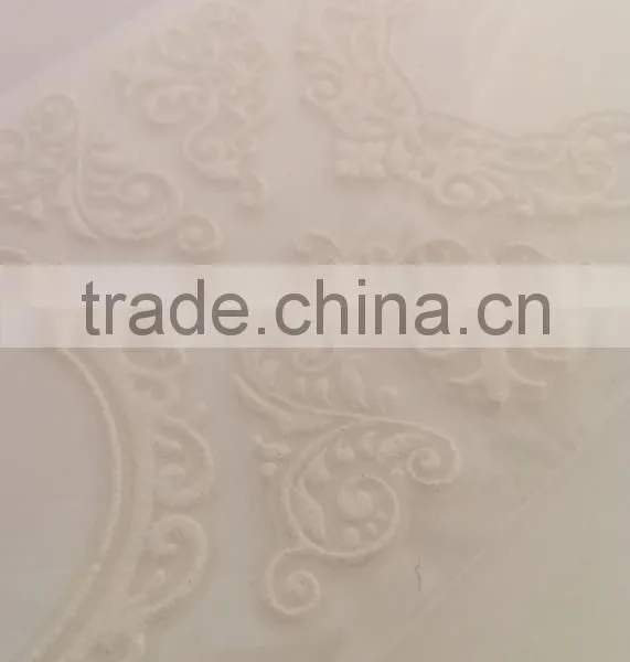 Graceful Glitter Lace Fram Sticker, Classic Decorative Shinny Glitter Sticker photo-3