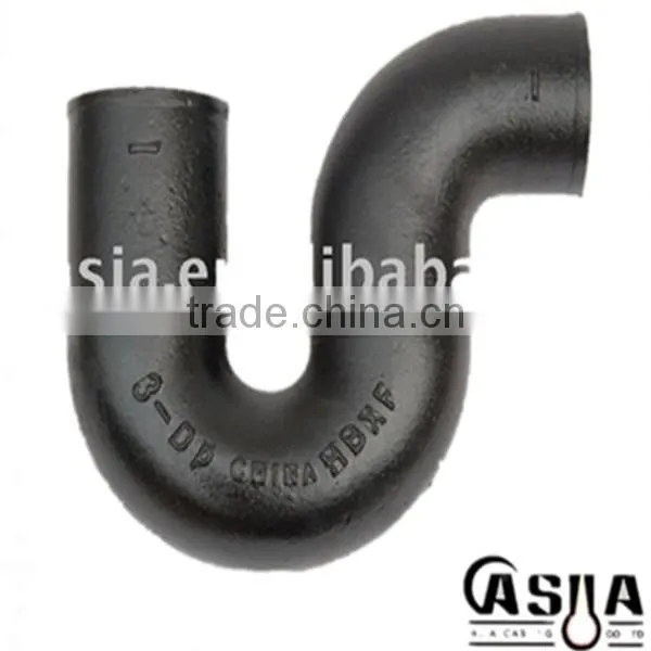 China ASTM A888 No-hub Cast Iron Pipe Fittings Manufacture photo-3