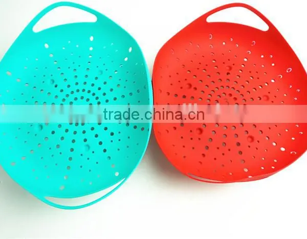 11214 Silicone Fruit Vegetable Steamer Basket photo-5